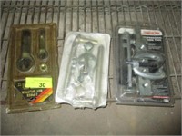 Gate hinges and other