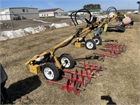 Easy Auger Post Hole Digger w/ Honda 9 Hp Engine