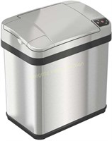 ITouchless 2.5 Gal Stainless Steel Sensor Trashcan