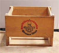 Vintage Altenmunster Brauer Bier Wood Crate