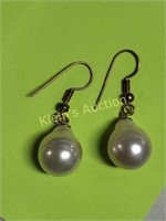 south seas pearl earrings 12mm beauty