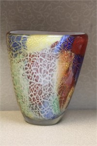 Murano Artglass Vase
