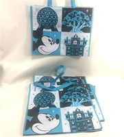 Unused Disney World Tote Bag Bundle Lot of 6