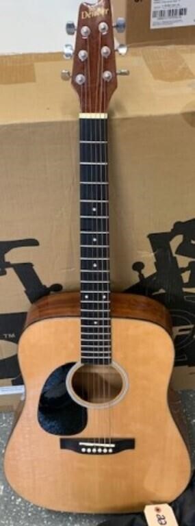 Police Auction: Denver Acoustic Guitar W Soft Case