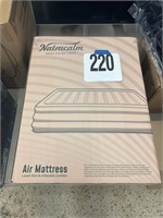 18" QUEEN AIR MATTRESS W/ BUILT IN PUMP