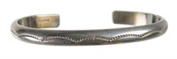 Native American Navajo Sterling Silver Bracelet