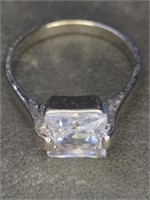 925 stamped gemstone ring size 7.25