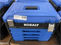 KOBALT TOOL BOX ** SLIGHTLY DAMAGED BOX, SOME