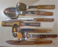 Advertising kitchen utensils