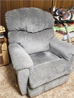 LIGHT BLUE RECLINER VERY NICE CONDITION