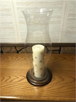 17 INCH HOURGLASS CANDLE HOLDER