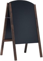 Folding Chalkboard w/ 2 Sides for Business Restaus