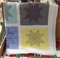Star pattern quilt