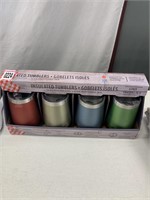 INSULATED TUMBLERS 4 PACK