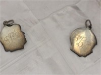 PENDANTS WITH NECKLACE MARKED 925