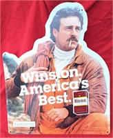 1985 WINSTONS AMERICAS BEST STORE CIGARETTE SIGN