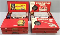 Erector Sets Toys Lot Collection