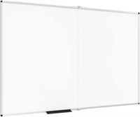 VIZ-PRO Dry Erase White Board/Magnetic Foldable We