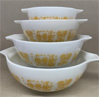 Pyrex Amish pattern stackable bowl set