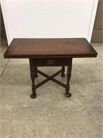 Early Wood Child’s Game Table with Drawer and