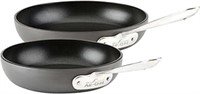 All-clad Ha1 Hard Anodized Nonstick Fry Pan Set 2