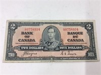 1937 Can Two Dollar Bill