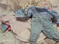 Large Lot Mostly Doll Clothes, Some Vintage Baby