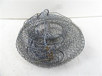 Vintage Wire Frame Fish Basket