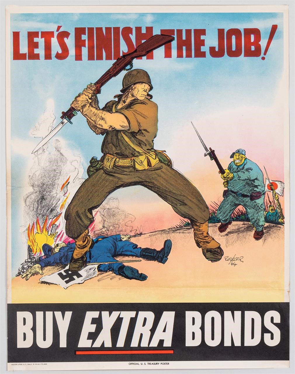 July Militaria, Vintage Posters, Political Memorabilia