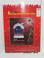 New Animated Snowing Christmas hanging