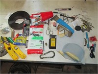 lighters, blades, mouse traps