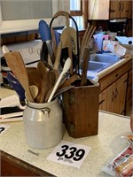 Wooden Spoons & And Kitchen Utensils (Kitchen)