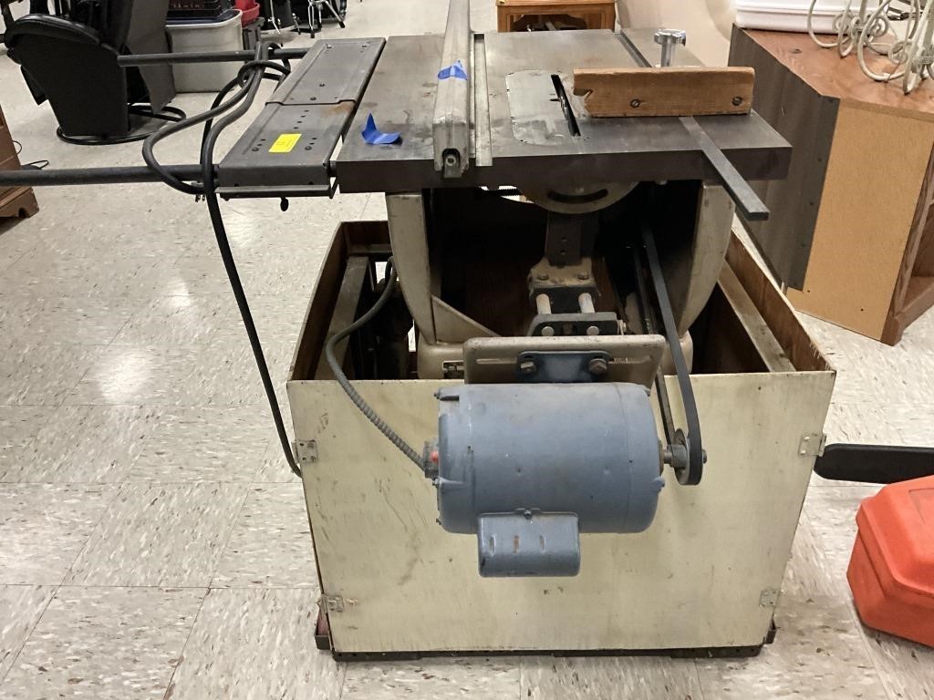 Craftsman Table saw with stand