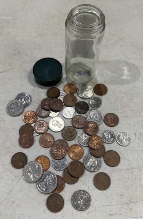 (BOTTLE OF 48) CANADA COINS ***1947 & UP***