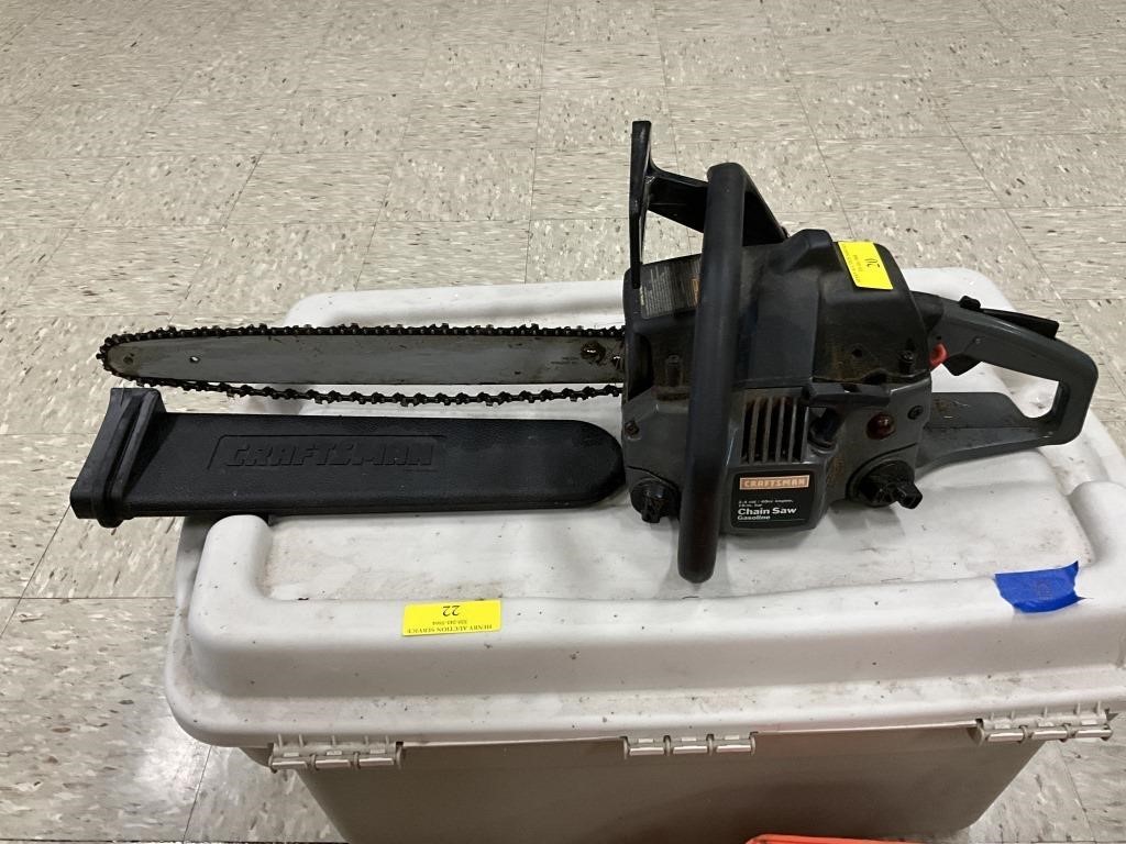 Craftsman Chain saw 18 inch 40cc