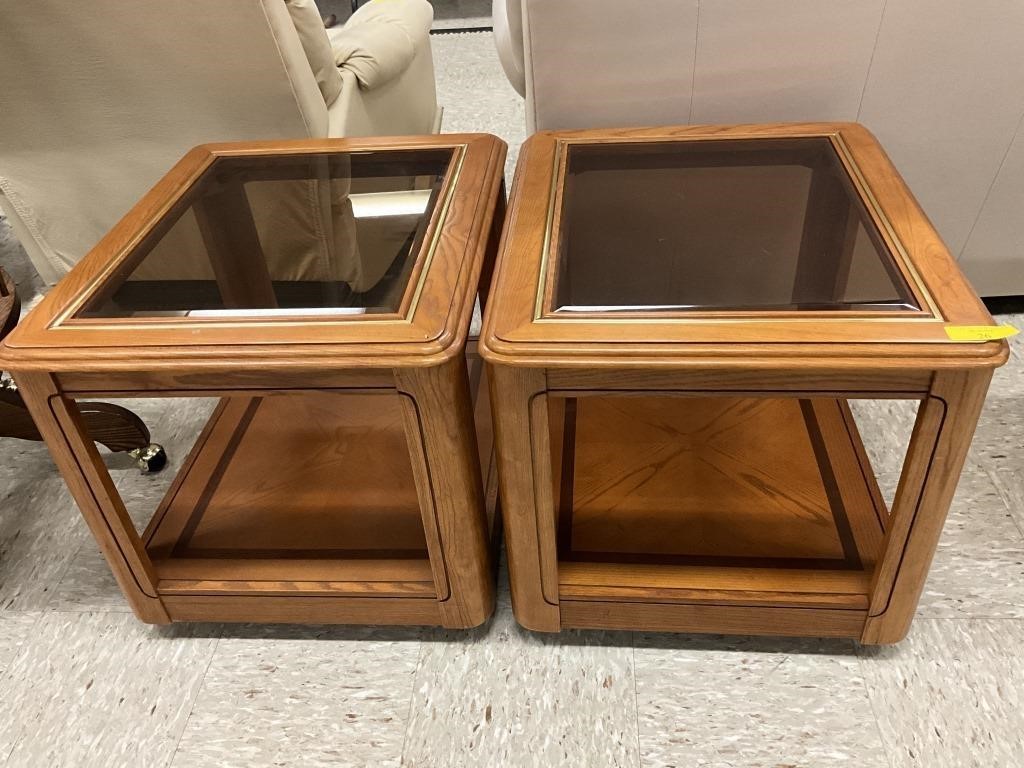 2 end tables-26 x 22 x 21