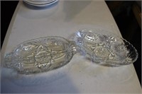 Collection of 2 Vintage Serving Dishes