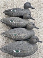 Lot Of 4 Vintage Duck Decoys