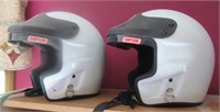 (2) Simpson helmets size 7 3/4 and 7 5/8.