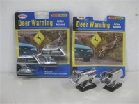 Two Packs Deer Warnings See Info