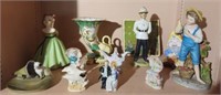 Estate lot of misc small figurines and more