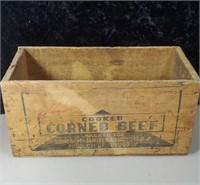 Cooked corn beef box