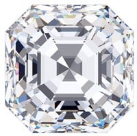 Asscher 2.00 carats D VS2 Certified Lab Diamond