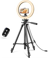 $43 Ring Light with Tripod Stand