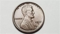 1917 D Lincoln Cent Wheat Penny Uncirculated