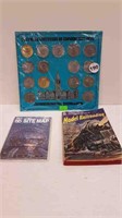 PRIME MINISTER COIN + EXPO 86 MAP + MODEL RAILROAD