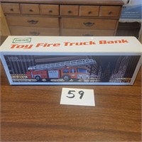 Hess Fire Truck Bank