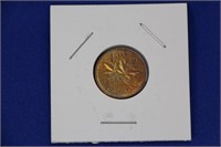 Penny 1958 Elizabeth II Coin