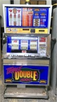 Triple Double Jackpot Gaming Slot Machine