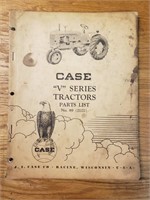 Case v-series tractor parts list